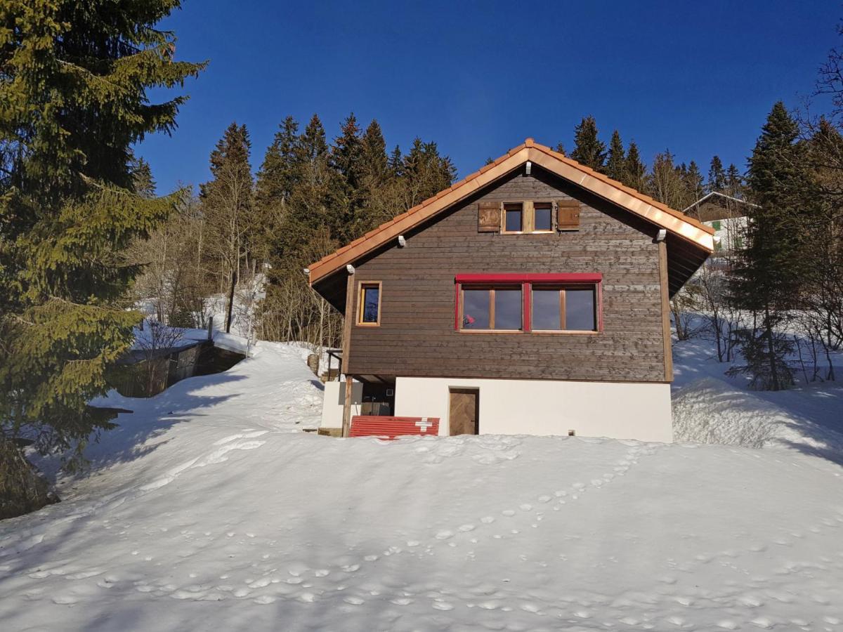 Chalet Chalet De La Vue Des Alpes By Interhome Exteriér fotografie