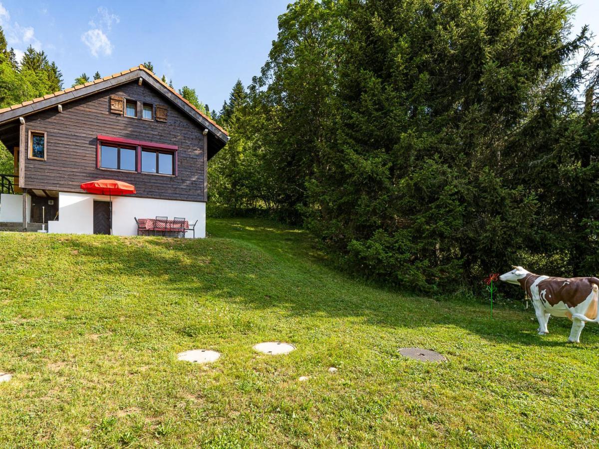 Chalet Chalet De La Vue Des Alpes By Interhome Exteriér fotografie