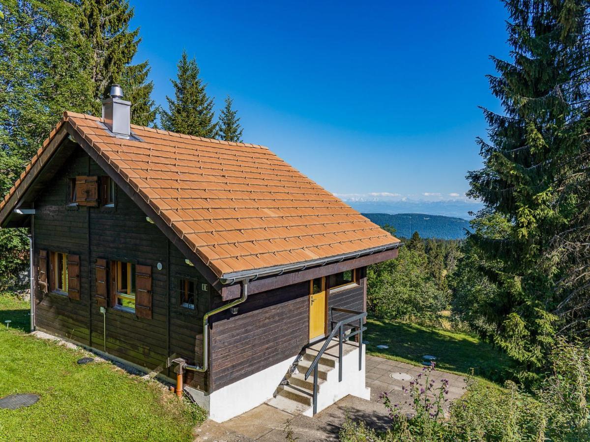 Chalet Chalet De La Vue Des Alpes By Interhome Exteriér fotografie