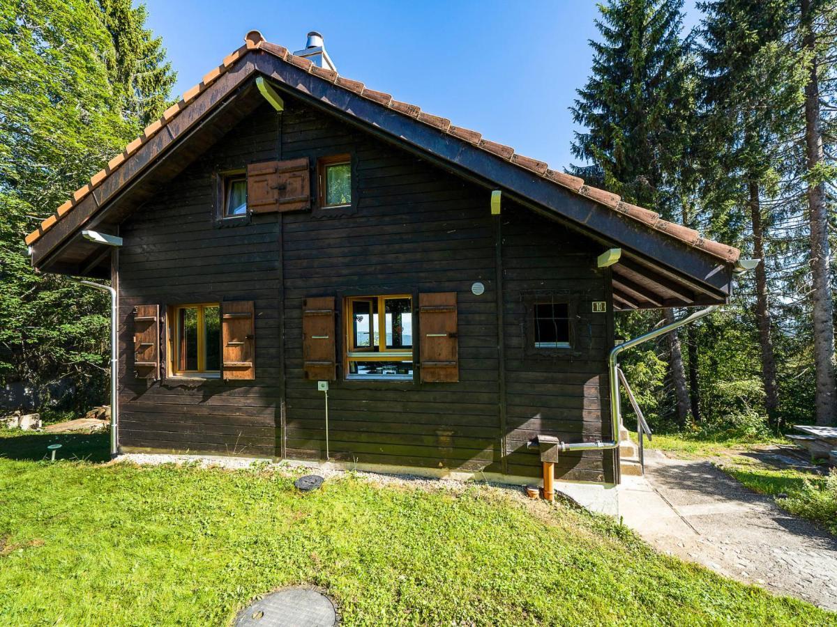 Chalet Chalet De La Vue Des Alpes By Interhome Exteriér fotografie